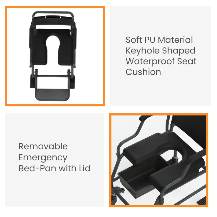 2000 Commode Wheelchair