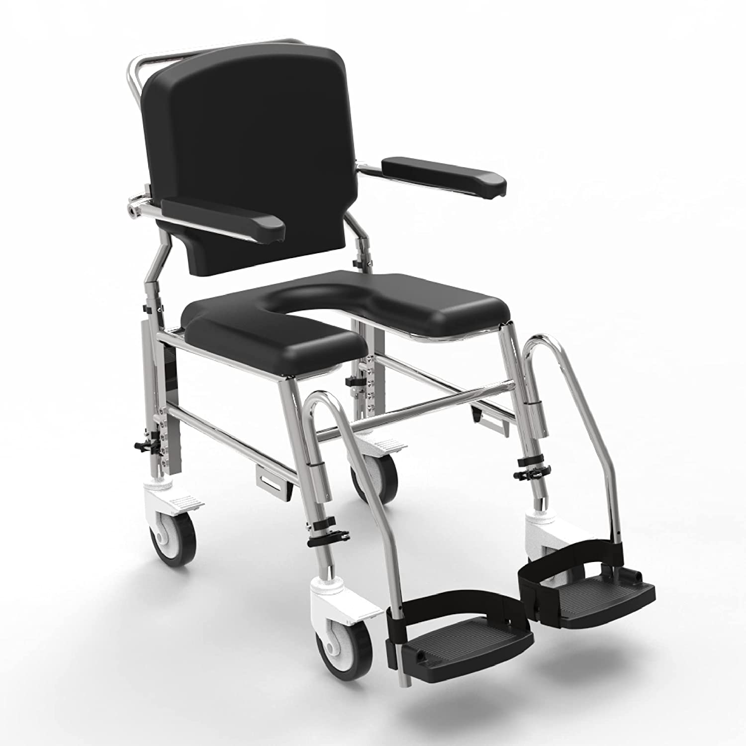Prime SAS100 | Attendant Propelled Shower Commode Wheelchair