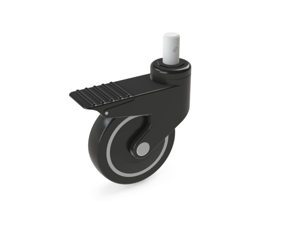 Frido Castor Wheel for Arcatron 2000 Commode Wheelchair