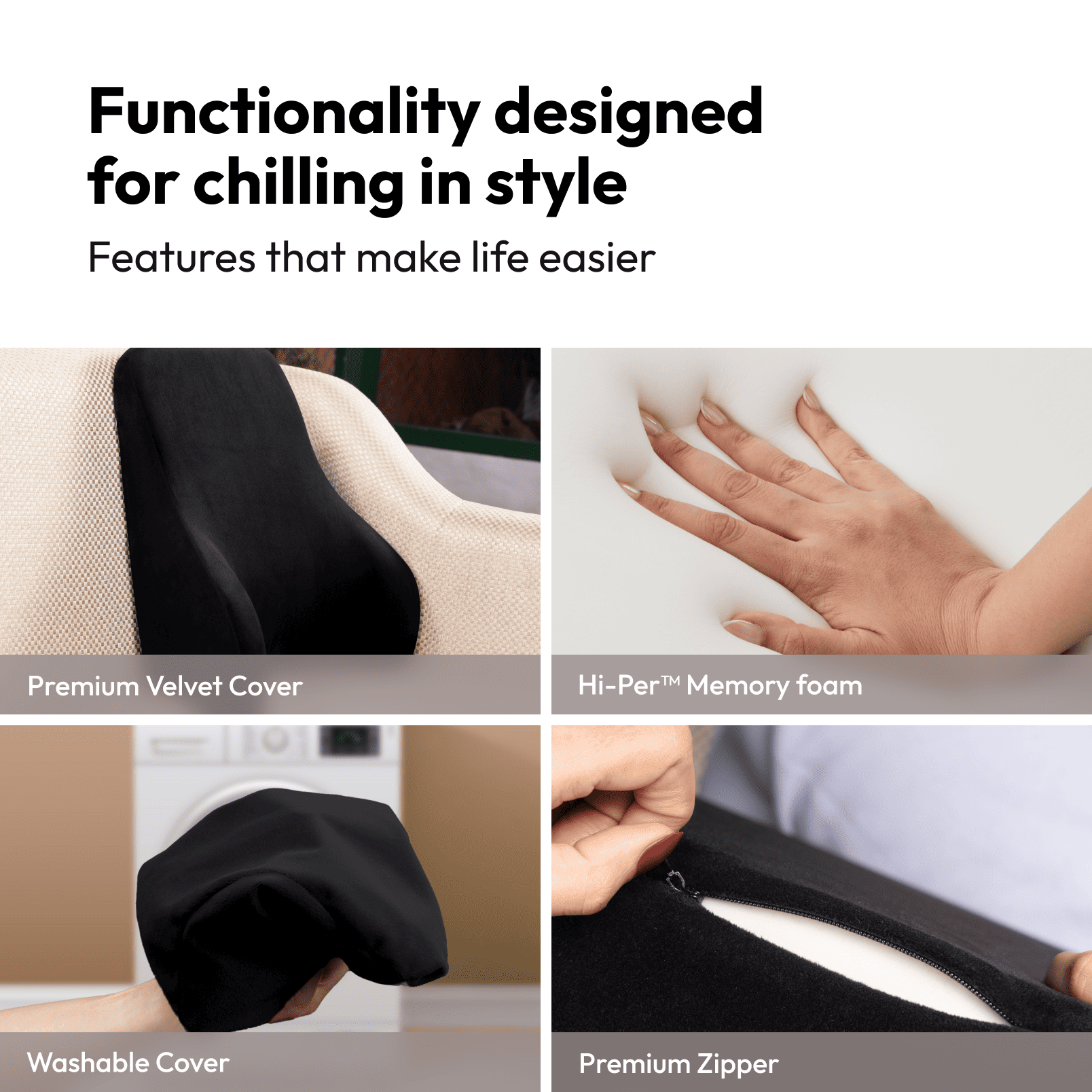 Frido Ultimate Sofa Backrest Cushion