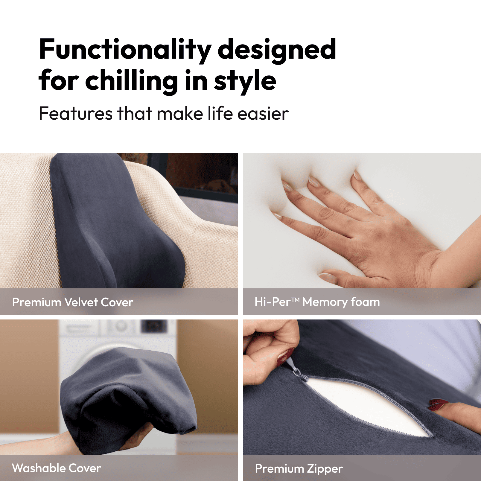 Frido Ultimate Sofa Backrest Cushion