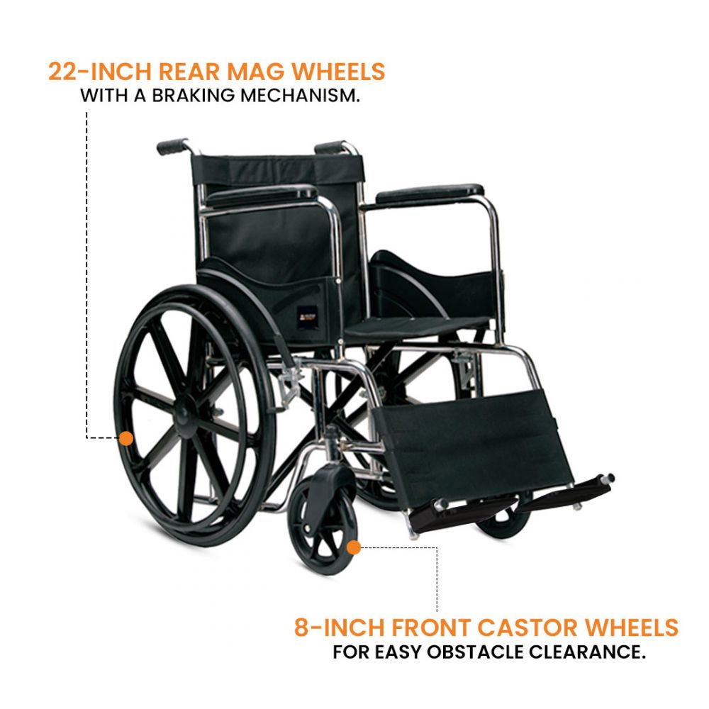 Frido FSS100 | Foldable Wheelchair